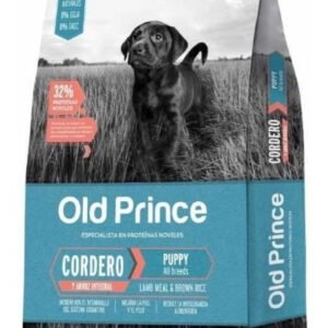 Old Prince Novel Cordero y Arroz Cachorro (Todas las Razas)
