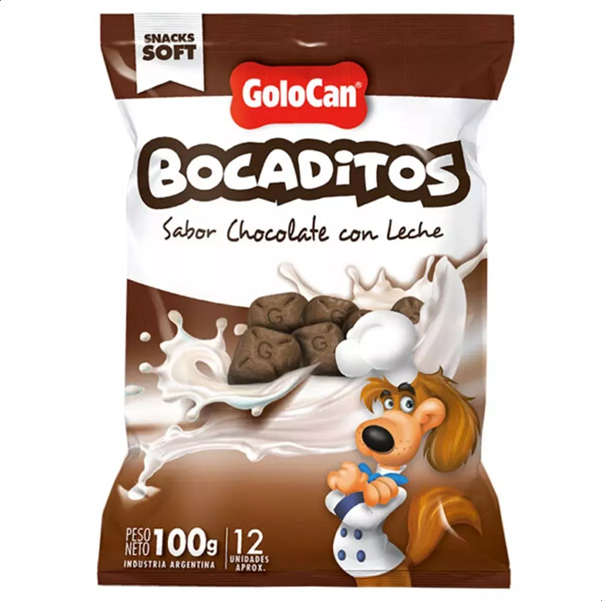 GoloCan Bocaditos Finos Chocolate de 500g
