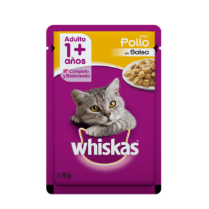 Whiskas Sobres gatos adultos Pollo en Salsa