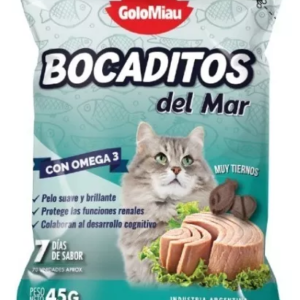 Golomiau Bocaditos del Mar x 45gr Pescado