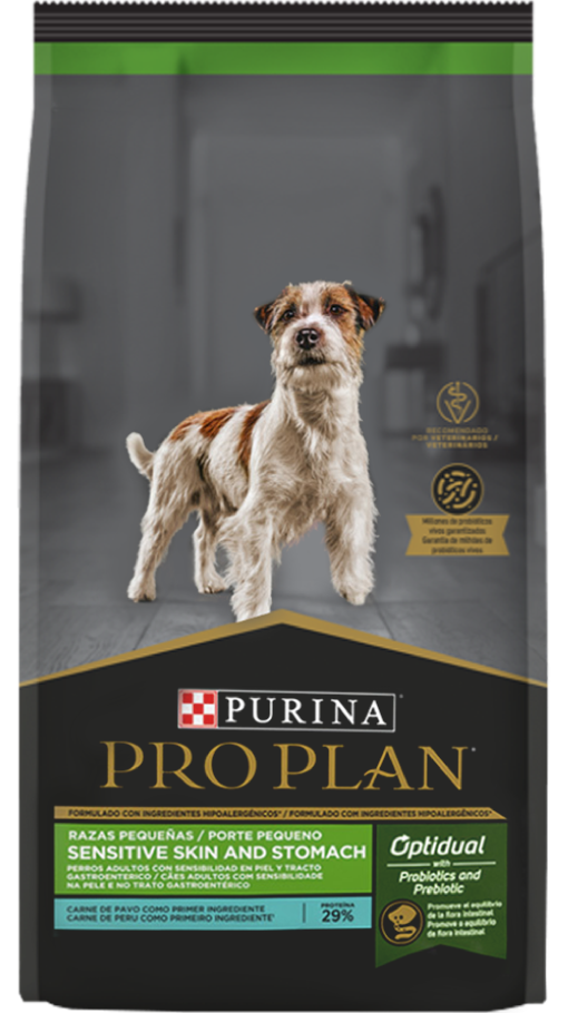 Pro Plan Sensitive Skin and Stomach Razas Pequeñas